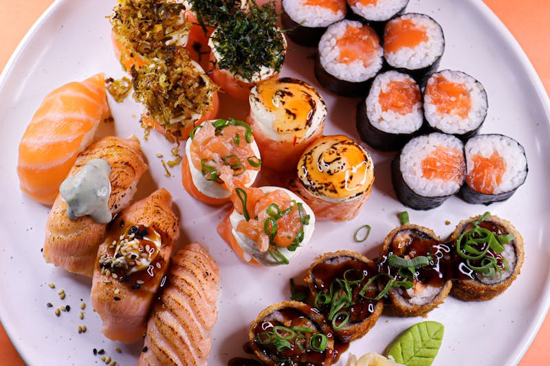 Menu Découverte Duo avec sushi variés